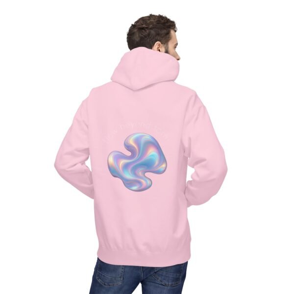10402906338027027945_2048.jpeg Künstlerischer Fleece-Hoodie mit abstraktem Farbdesign und weichem Tragekomfort