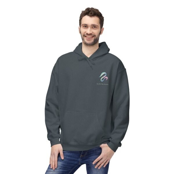10779642091371842000_2048.jpeg Künstlerischer Fleece-Hoodie mit abstraktem Farbdesign und weichem Tragekomfort