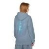 Aurora Schneemann Fleece-Hoodie – Schmelzendes Neon-Pastell-Design