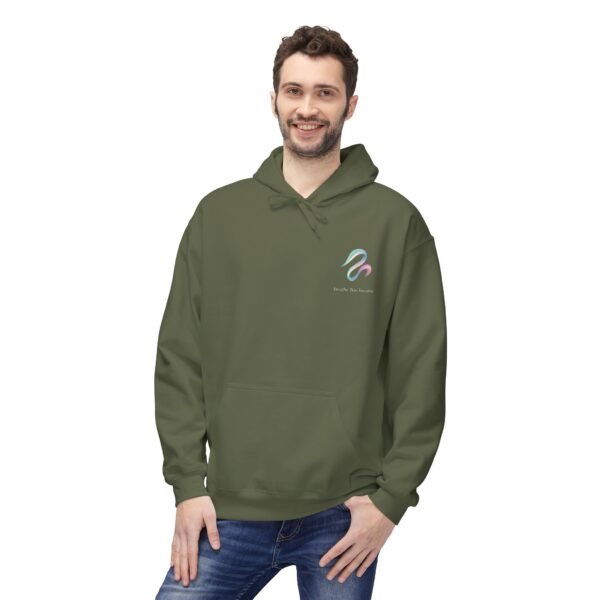 11201946449868223564_2048.jpeg Künstlerischer Fleece-Hoodie mit abstraktem Farbdesign und weichem Tragekomfort