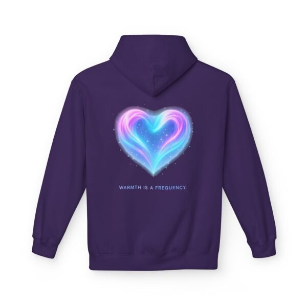 Fleece-Hoodie Aurora Heart Light Inside