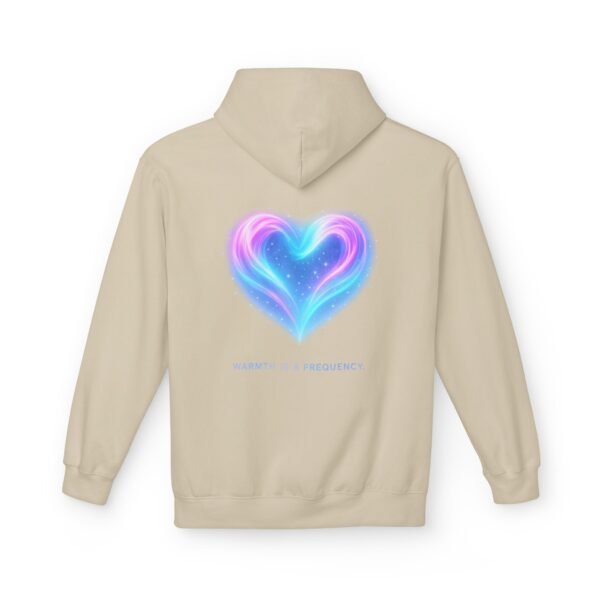 Fleece-Hoodie Aurora Heart Light Inside