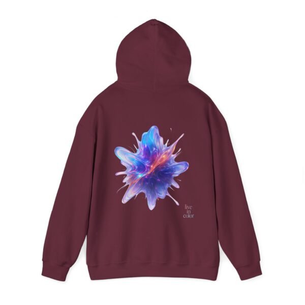 11941866304036492208_2048-1.jpeg Ethereal Pulse Unisex-Hoodie – Abstraktes Energie-Kunstdesign