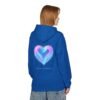 Fleece-Hoodie Aurora Heart Light Inside