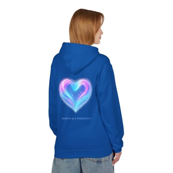 Fleece-Hoodie Aurora Heart Light Inside