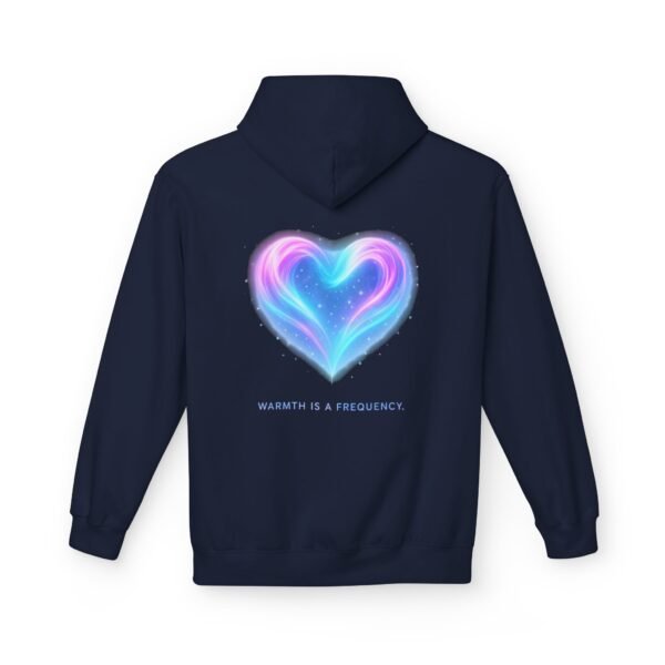 Fleece-Hoodie Aurora Heart Light Inside