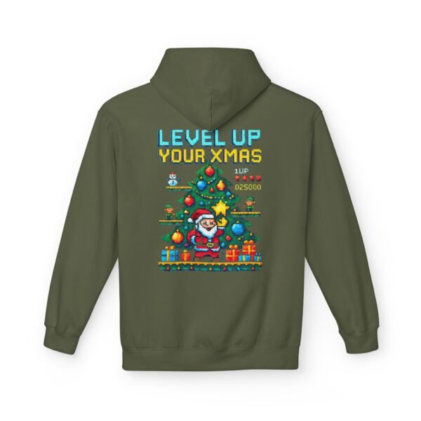 Hoodie Retro Game Over Weihnachten Level Up Your Xmas