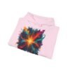 Abstract Color Explosion Hoodie - CHROMA NOVA Art in Motion Design