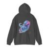 FLUID AURA Unisex-Hoodie – Sweatshirt mit abstrakter Kunst im Stil „Lichtenergie“