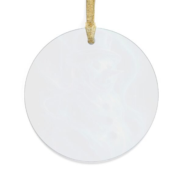 Mystischer Schneemann Acryl-Ornament