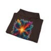 Abstract Color Explosion Hoodie - CHROMA NOVA Art in Motion Design