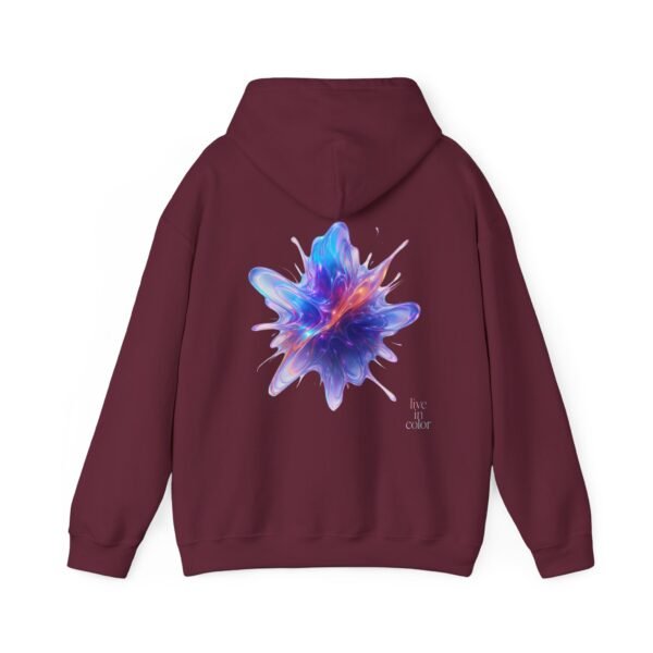 14849336905156870200_2048-1.jpeg Ethereal Pulse Unisex-Hoodie – Abstraktes Energie-Kunstdesign