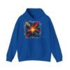 Abstract Color Explosion Hoodie - CHROMA NOVA Art in Motion Design