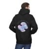 15581820445908727414_2048.jpeg Künstlerischer Fleece-Hoodie mit abstraktem Farbdesign und weichem Tragekomfort