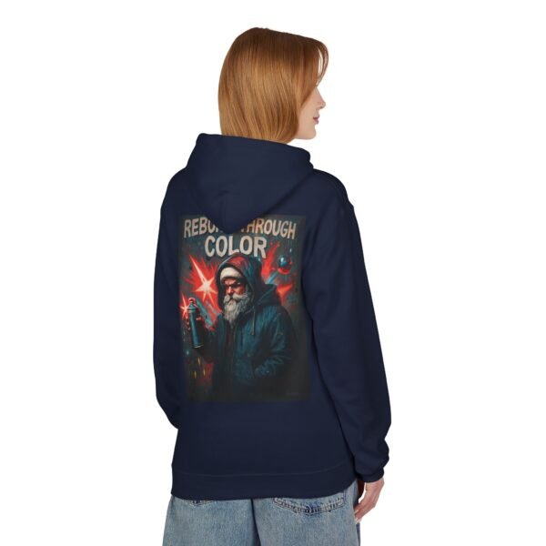 15624410775209662742_2048.jpeg Graffiti Santa Unisex Hoodie – REBORN THROUGH COLOR – XMAS 25