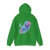 FLUID AURA Unisex-Hoodie – Sweatshirt mit abstrakter Kunst im Stil „Lichtenergie“