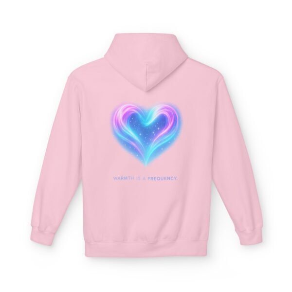 Fleece-Hoodie Aurora Heart Light Inside