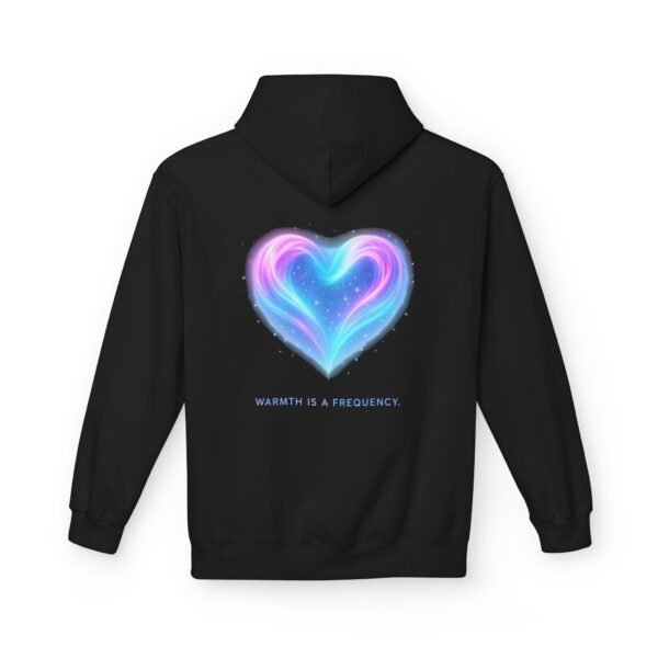 Fleece-Hoodie Aurora Heart Light Inside