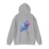 FLUID AURA Unisex-Hoodie – Sweatshirt mit abstrakter Kunst im Stil „Lichtenergie“