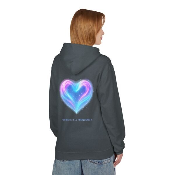 Fleece-Hoodie Aurora Heart Light Inside