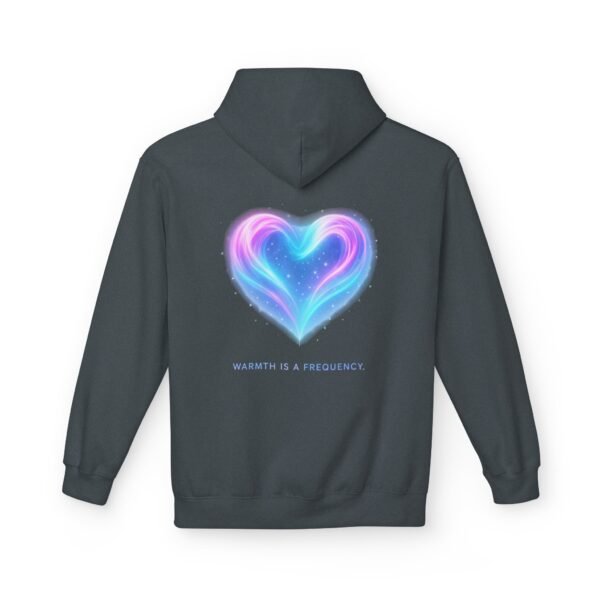 Fleece-Hoodie Aurora Heart Light Inside