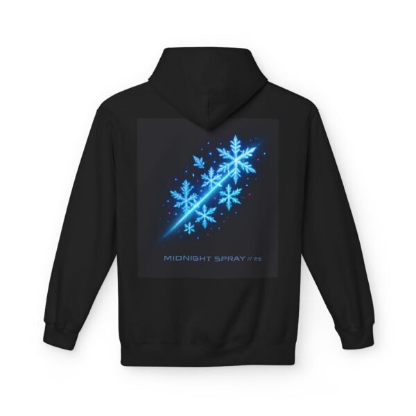 Winter Graffiti Hoodie – Midnight Spray