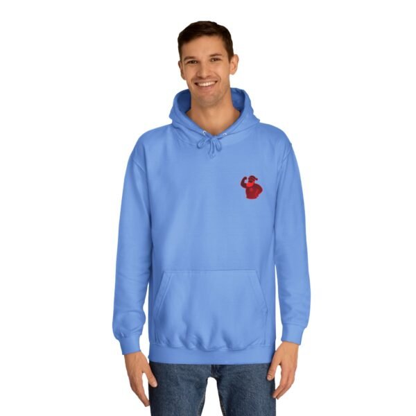 Weihnachts-Flex-Hoodie – Santa Gymwear Design