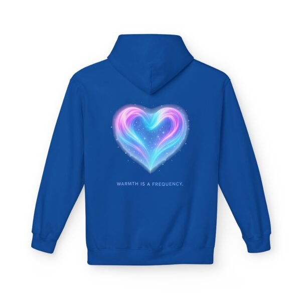 Fleece-Hoodie Aurora Heart Light Inside