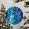 Mystischer Schneemann Acryl-Ornament