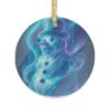 Mystischer Schneemann Acryl-Ornament
