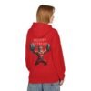 Hoodie – MERRY FITMAS Unisex Softstyle Fleece mit Barbell-Weihnachtsmann-Design