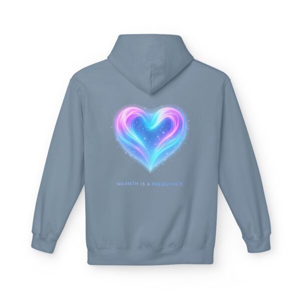 Fleece-Hoodie Aurora Heart Light Inside