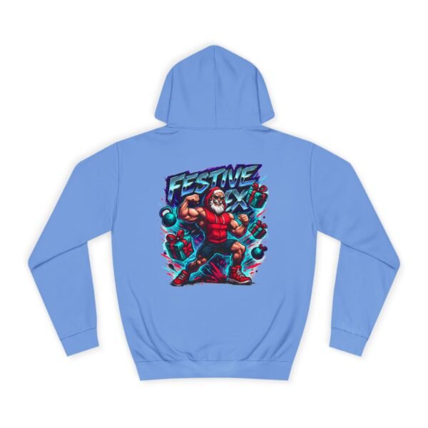 Weihnachts-Flex-Hoodie – Santa Gymwear Design