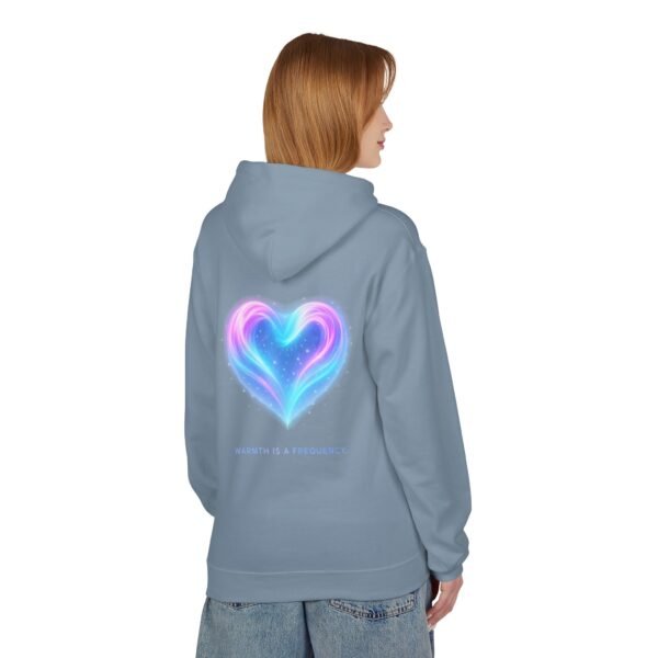 Fleece-Hoodie Aurora Heart Light Inside