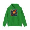 Abstract Color Explosion Hoodie - CHROMA NOVA Art in Motion Design