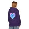 Fleece-Hoodie Aurora Heart Light Inside