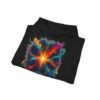 Abstract Color Explosion Hoodie - CHROMA NOVA Art in Motion Design