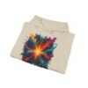 Abstract Color Explosion Hoodie - CHROMA NOVA Art in Motion Design