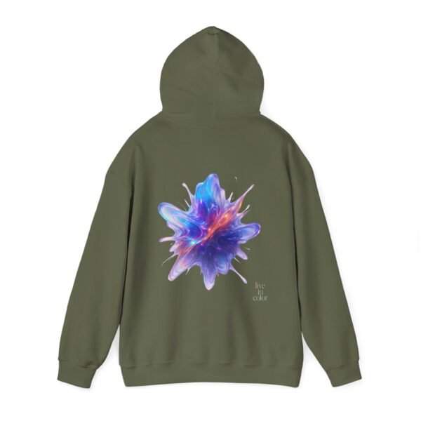 5786796392515011519_2048-1.jpeg Ethereal Pulse Unisex-Hoodie – Abstraktes Energie-Kunstdesign
