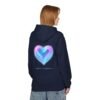Fleece-Hoodie Aurora Heart Light Inside