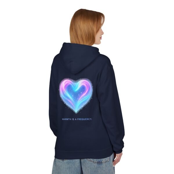 Fleece-Hoodie Aurora Heart Light Inside