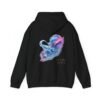 FLUID AURA Unisex-Hoodie – Sweatshirt mit abstrakter Kunst im Stil „Lichtenergie“