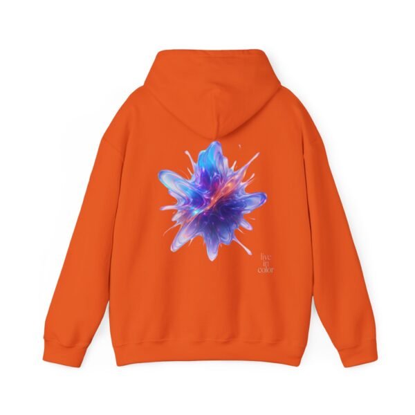 7411443066581078915_2048-1.jpeg Ethereal Pulse Unisex-Hoodie – Abstraktes Energie-Kunstdesign