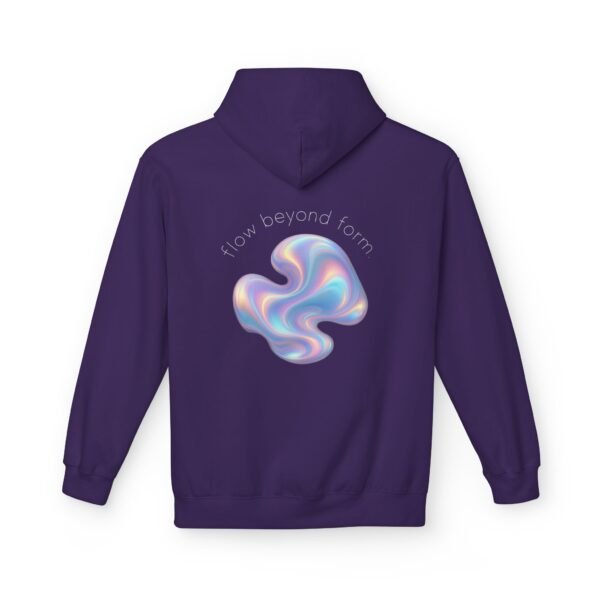 7493131764454062449_2048.jpeg Künstlerischer Fleece-Hoodie mit abstraktem Farbdesign und weichem Tragekomfort