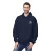 7947371190834788324_2048.jpeg Künstlerischer Fleece-Hoodie mit abstraktem Farbdesign und weichem Tragekomfort