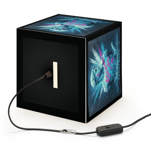 Frostborn Light Cube Lampe – Künstlerische moderne Pendelleuchte - schwarz