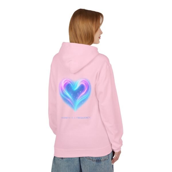 Fleece-Hoodie Aurora Heart Light Inside
