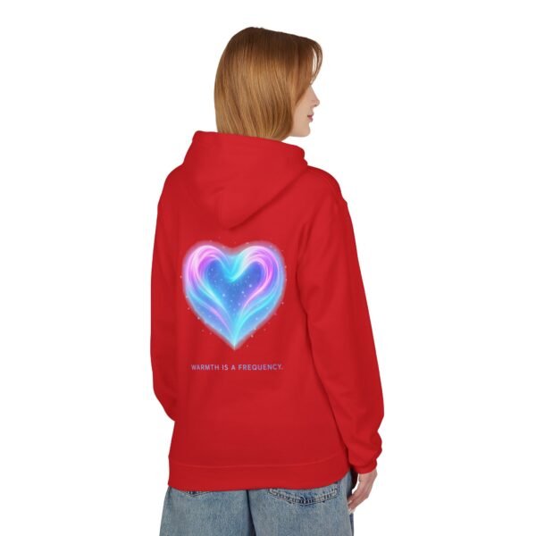 Fleece-Hoodie Aurora Heart Light Inside