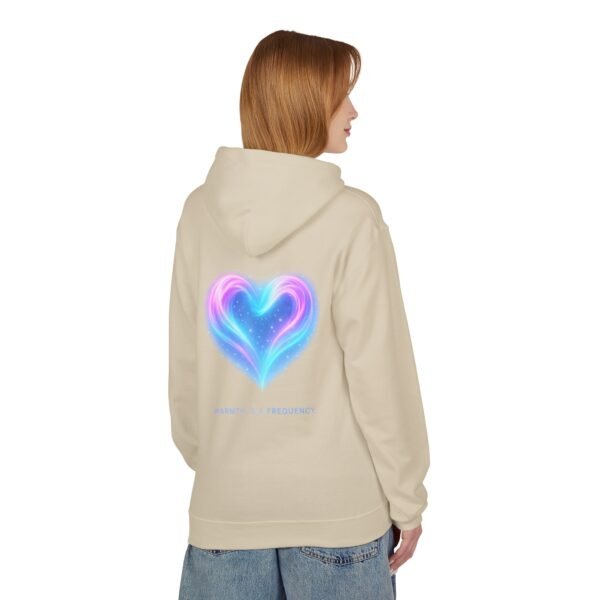 Fleece-Hoodie Aurora Heart Light Inside
