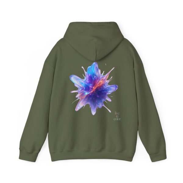 957273633564656843_2048-1.jpeg Ethereal Pulse Unisex-Hoodie – Abstraktes Energie-Kunstdesign